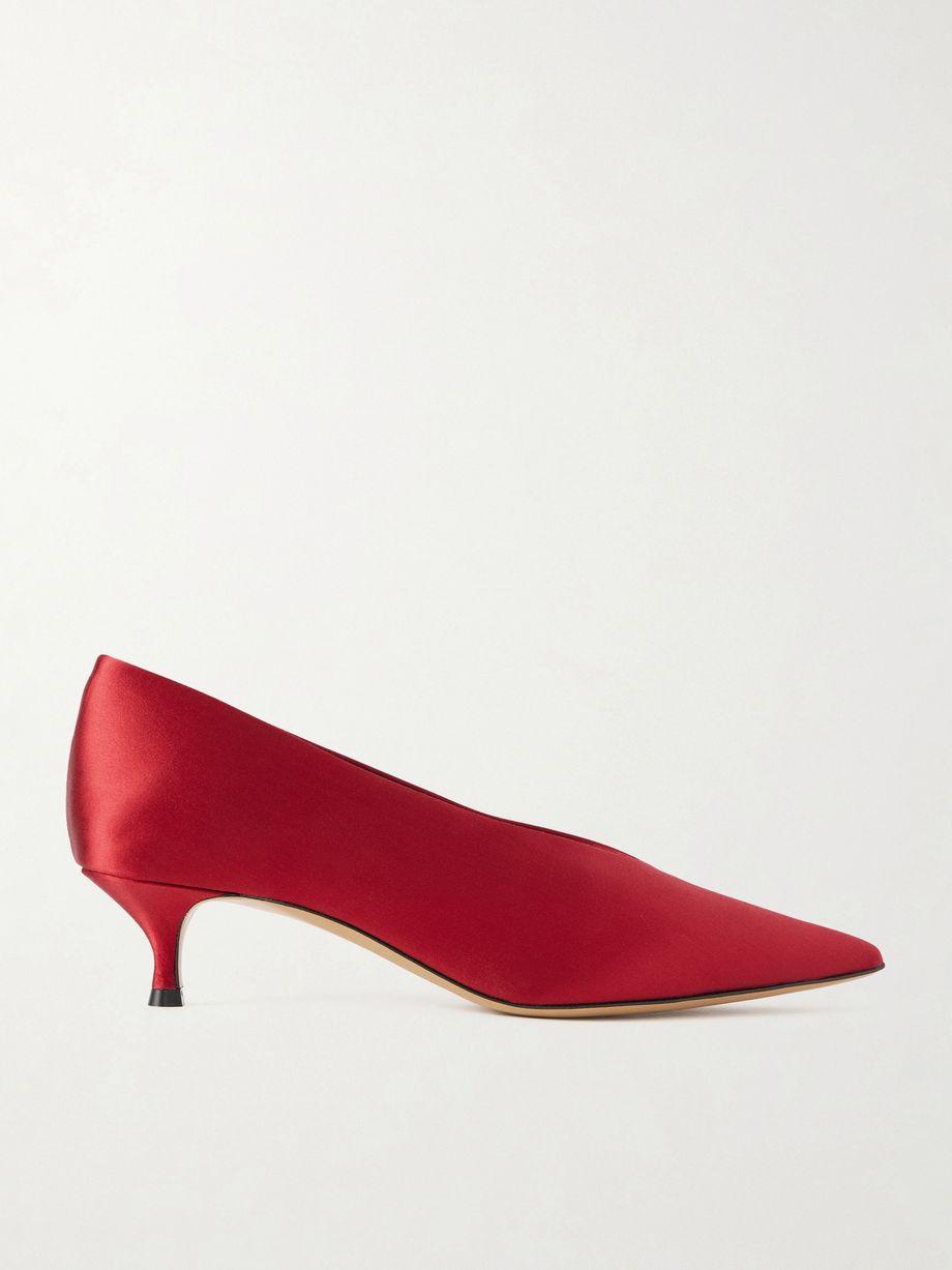 Babouche 40 satin pumps by LE MONDE BERYL
