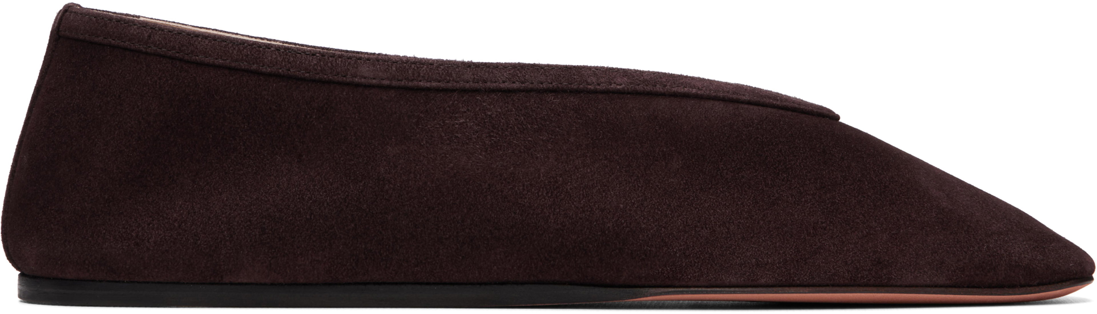 Brown Luna Slipper Loafers by LE MONDE BERYL