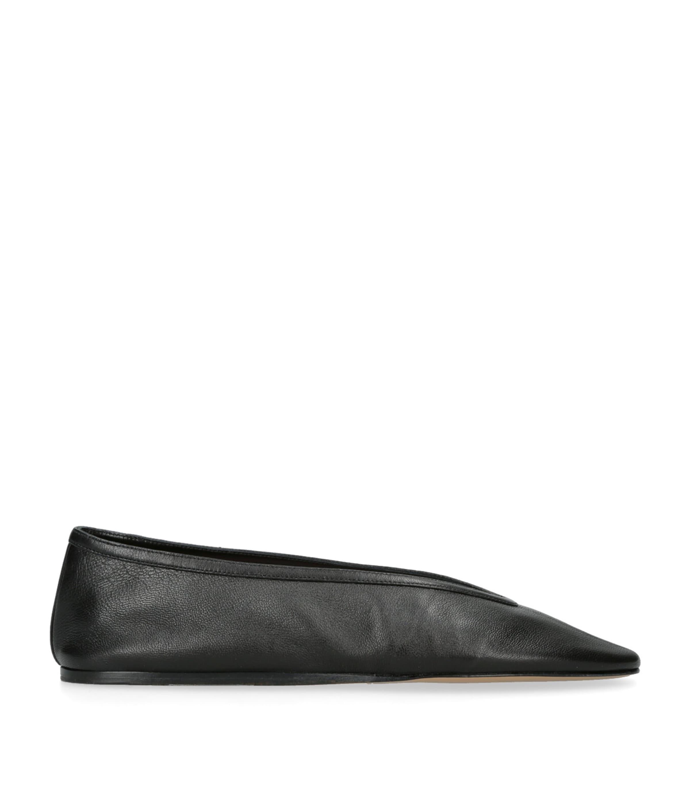 Le Monde Beryl Leather Luna Ballet Flats by LE MONDE BERYL