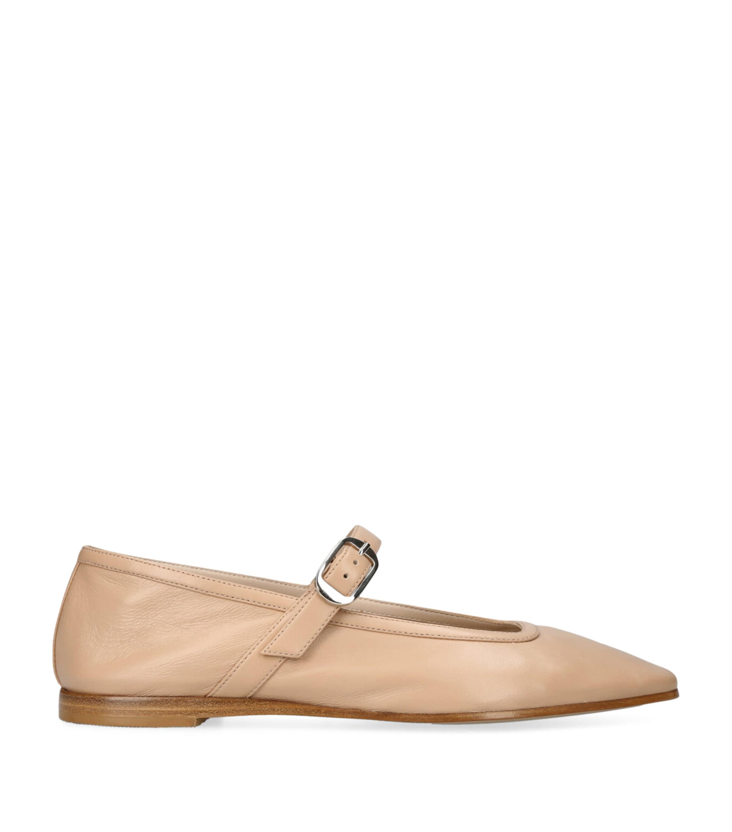Le Monde Beryl Leather Mary Jane Ballet Flats by LE MONDE BERYL