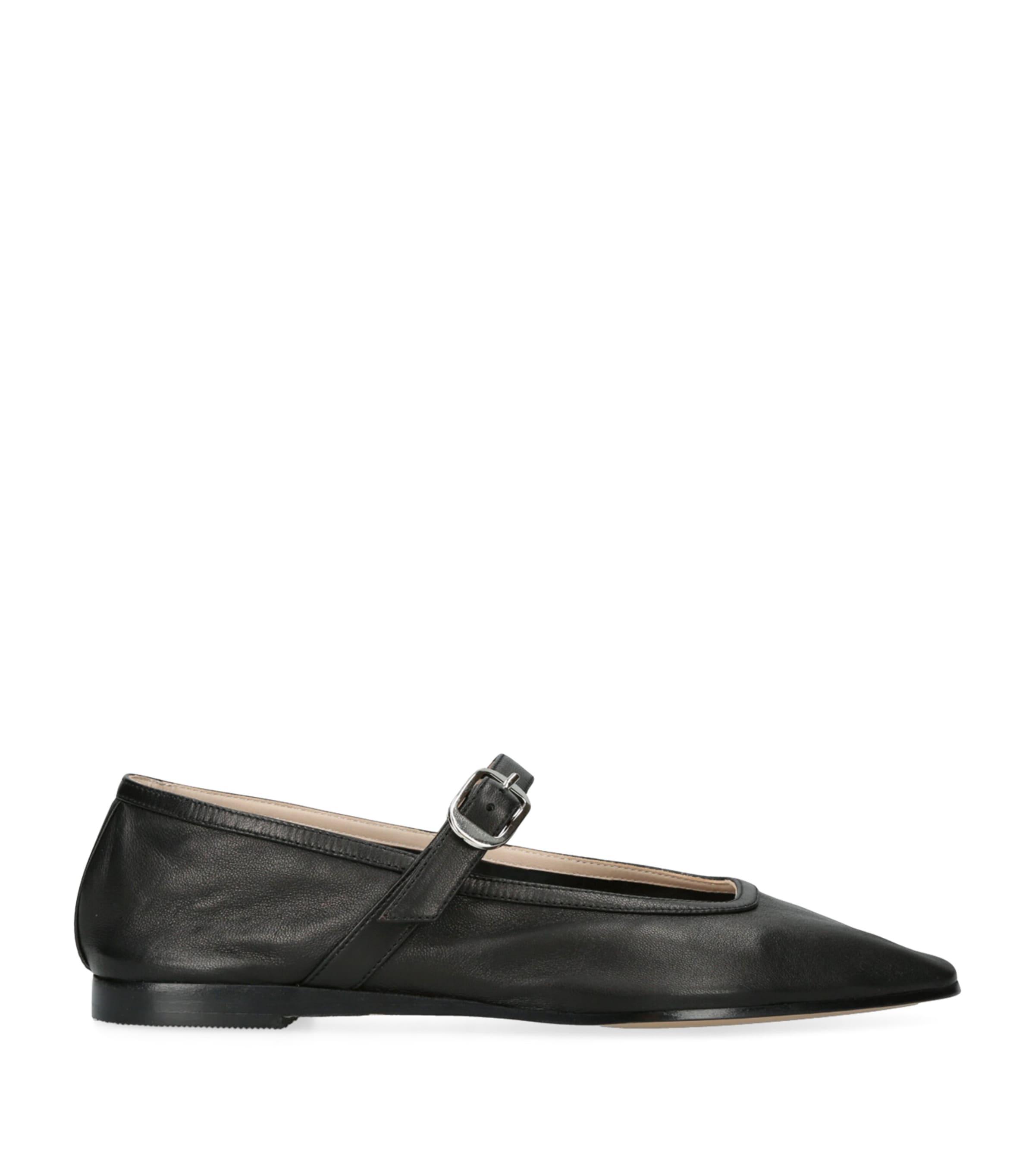 Le Monde Beryl Leather Mary Jane Ballet Flats by LE MONDE BERYL