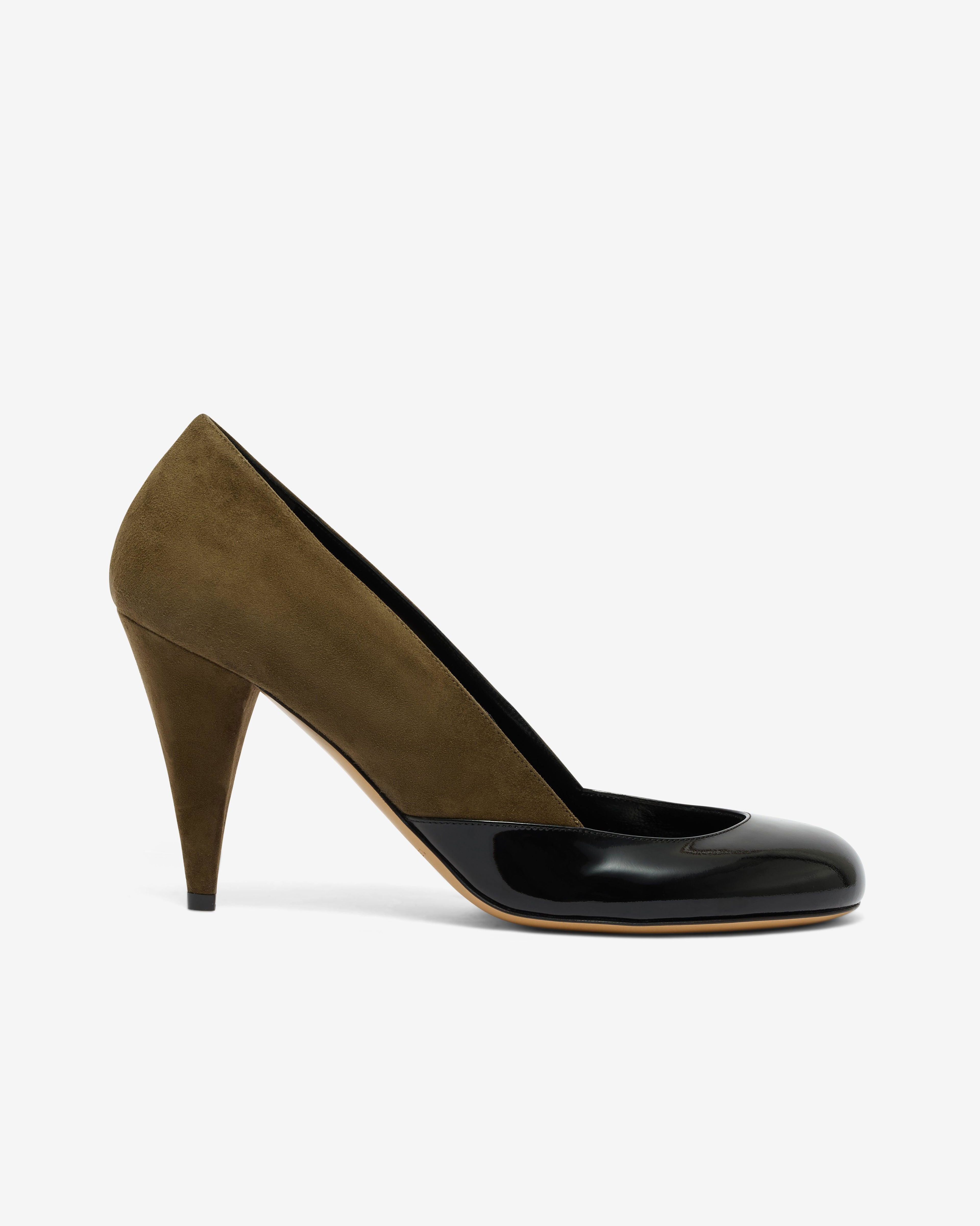 Le Monde Beryl - Women's Kim Sion Sable Pump - (Khaki/Black) by LE MONDE BERYL
