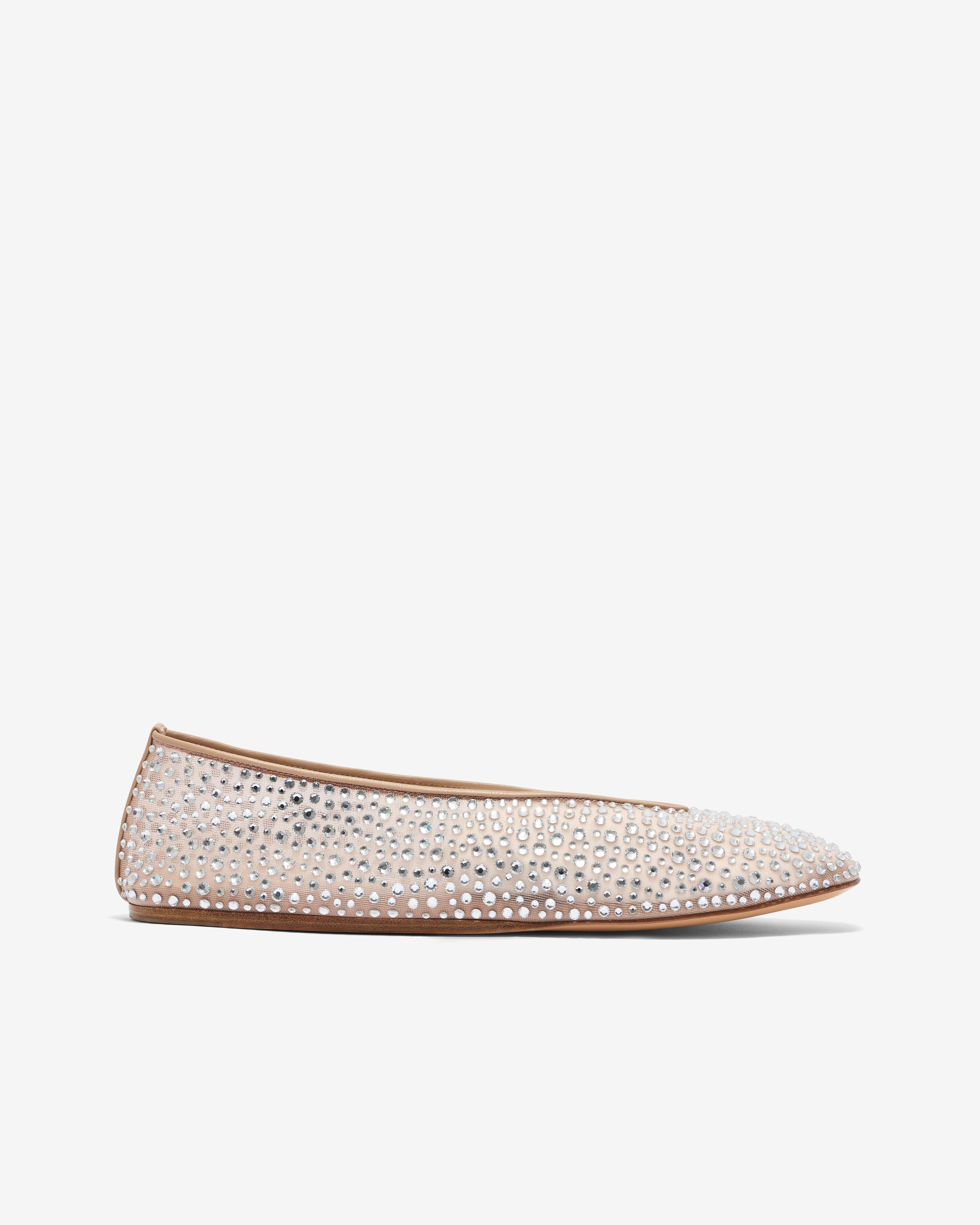 Le Monde Beryl - Women's Luna Slipper - (Fawn Crystal) by LE MONDE BERYL