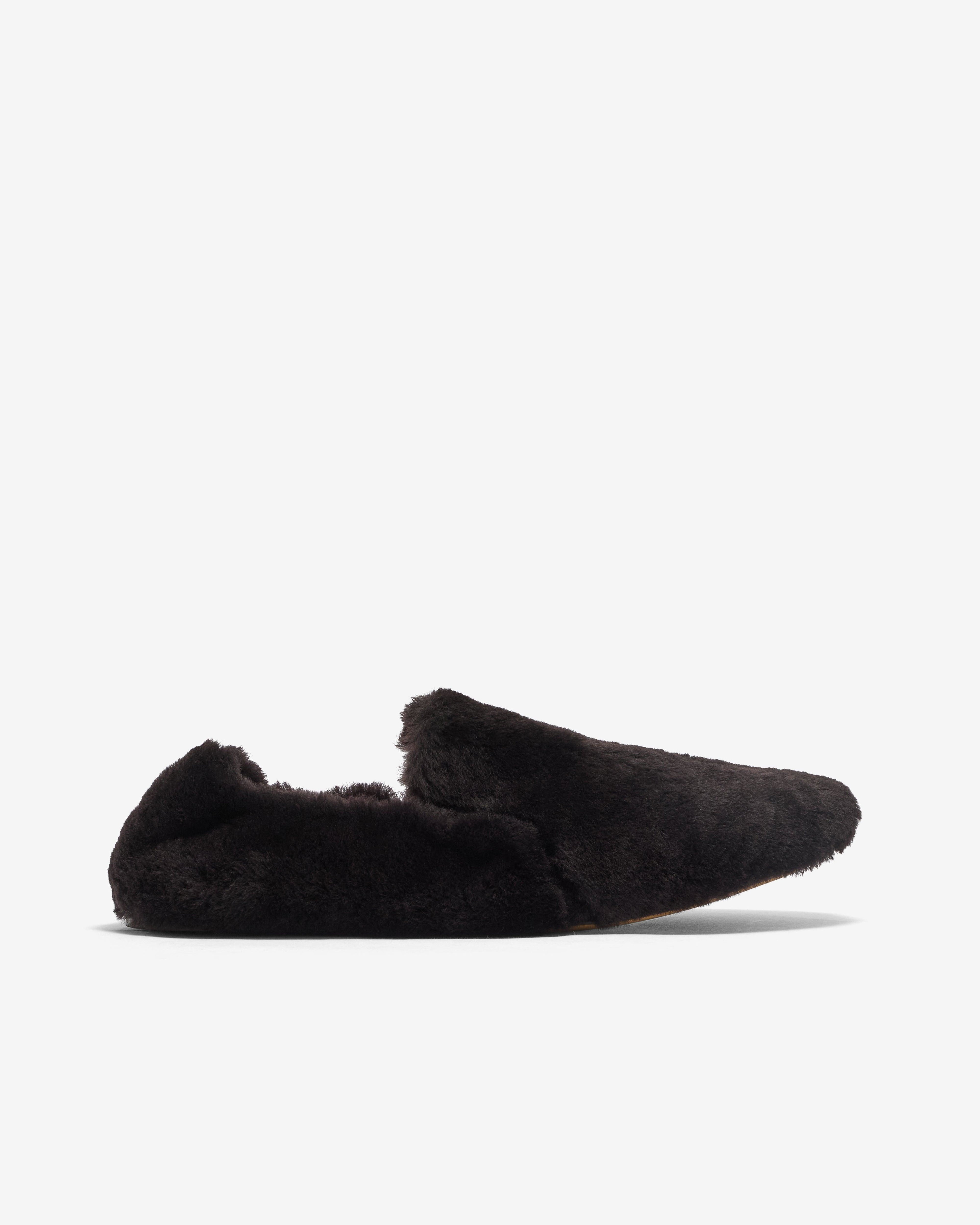 Le Monde Beryl - Women's Orlando Mocassin Shearling - (Chocolate) by LE MONDE BERYL