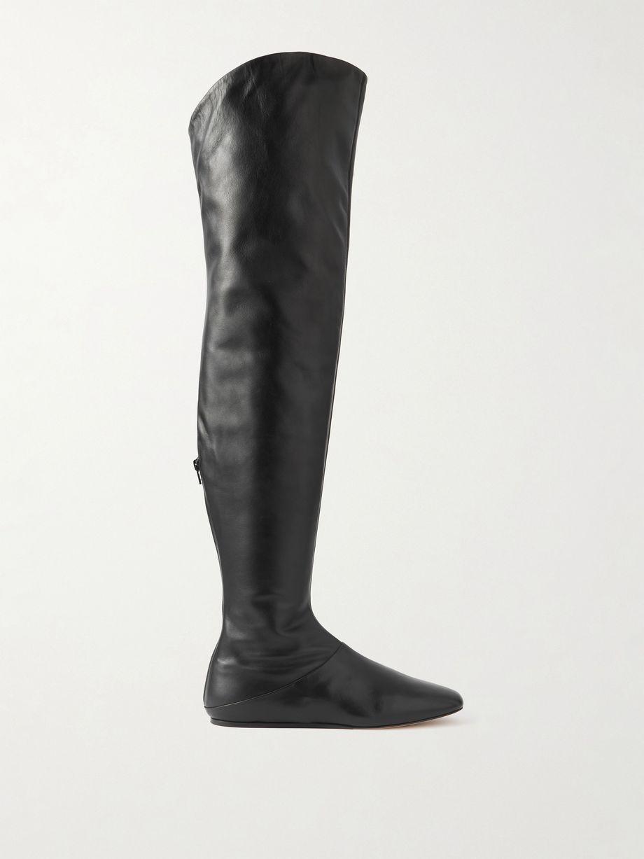 Luna over-the-knee leather boots by LE MONDE BERYL
