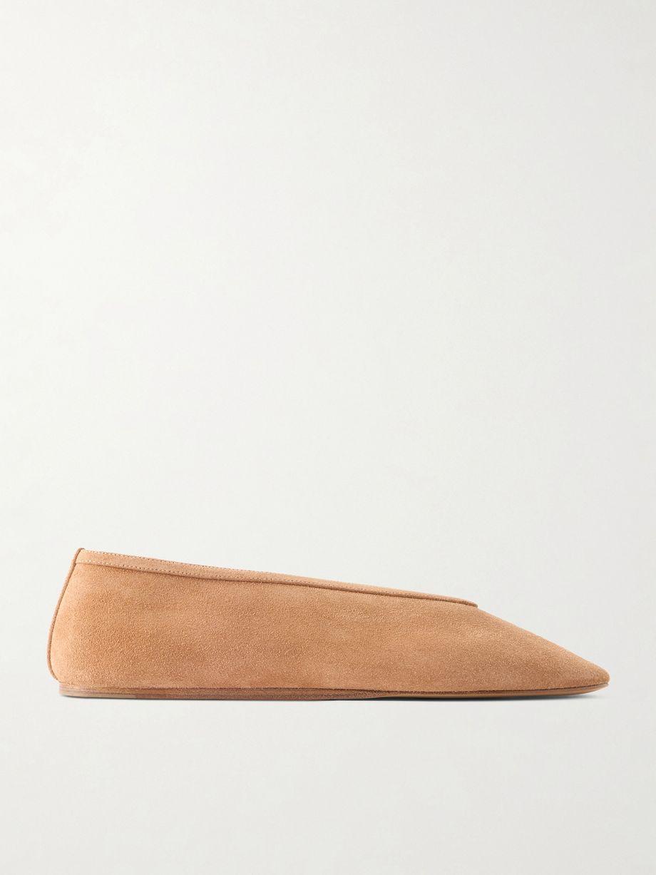 Luna suede ballet flats by LE MONDE BERYL