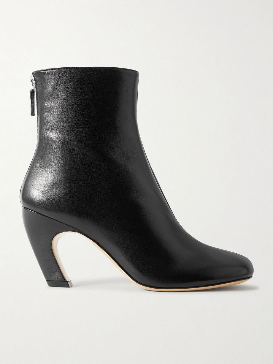 Mica 80 Glove leather ankle boots by LE MONDE BERYL