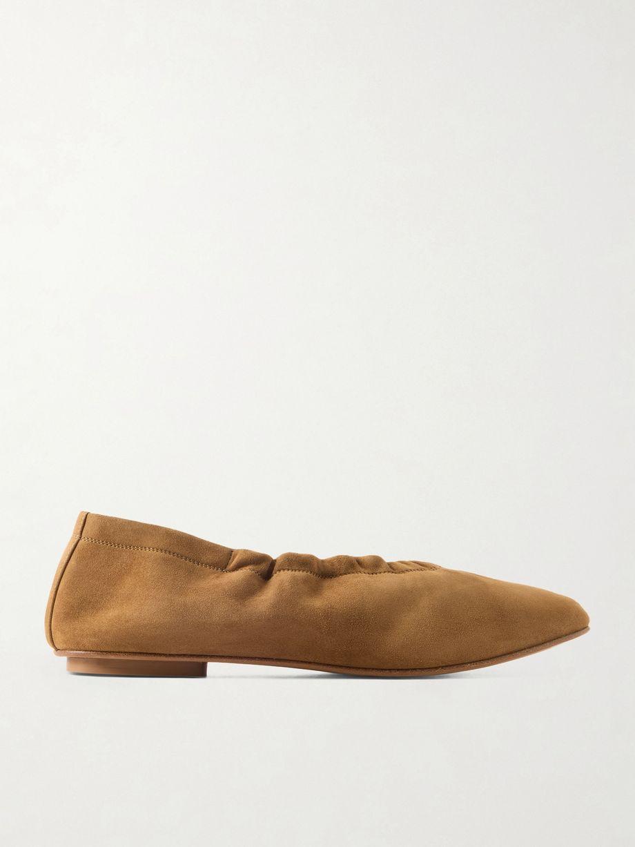 Mica suede ballet flats by LE MONDE BERYL