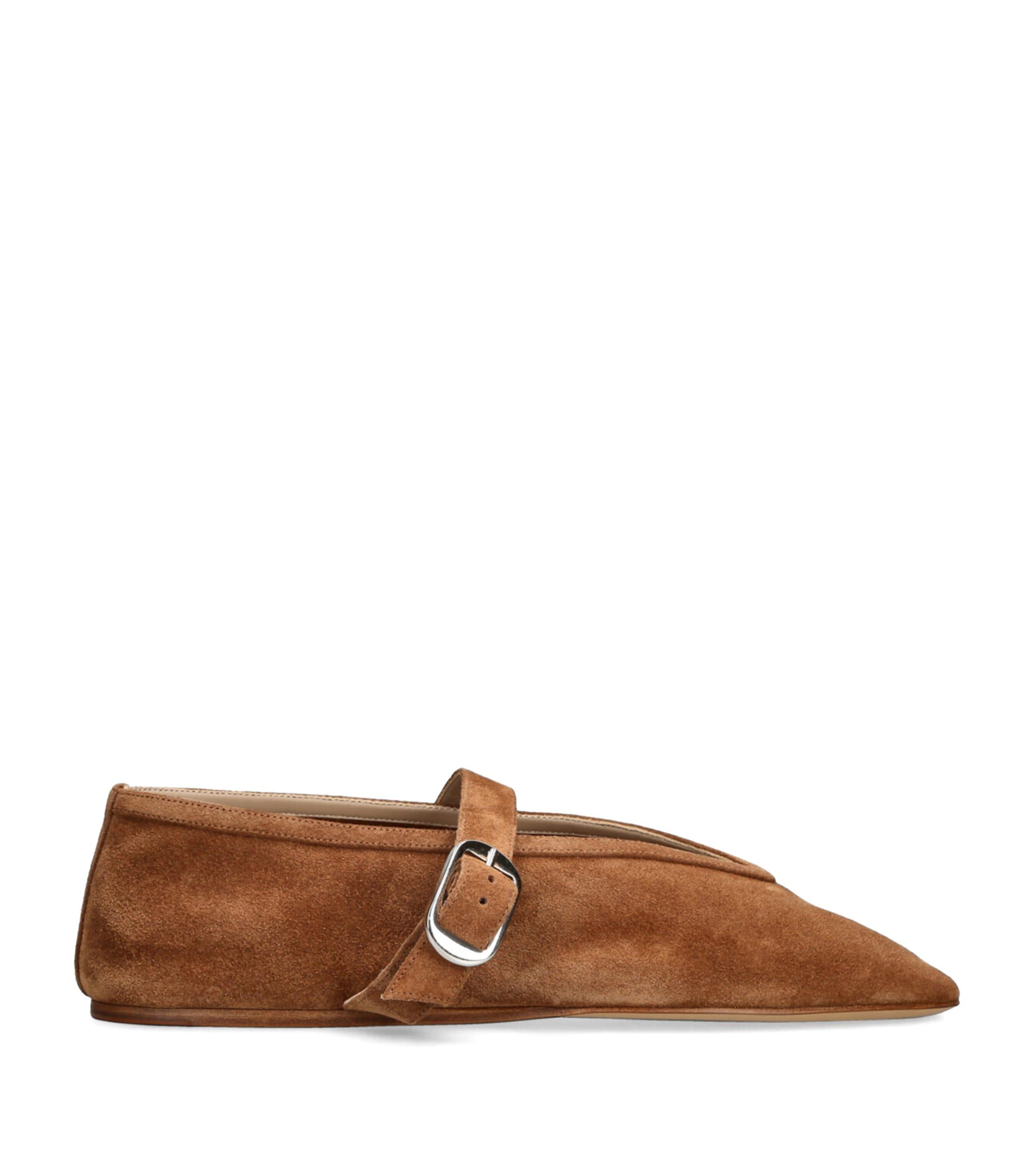 Suede Stella Flats by LE MONDE BERYL