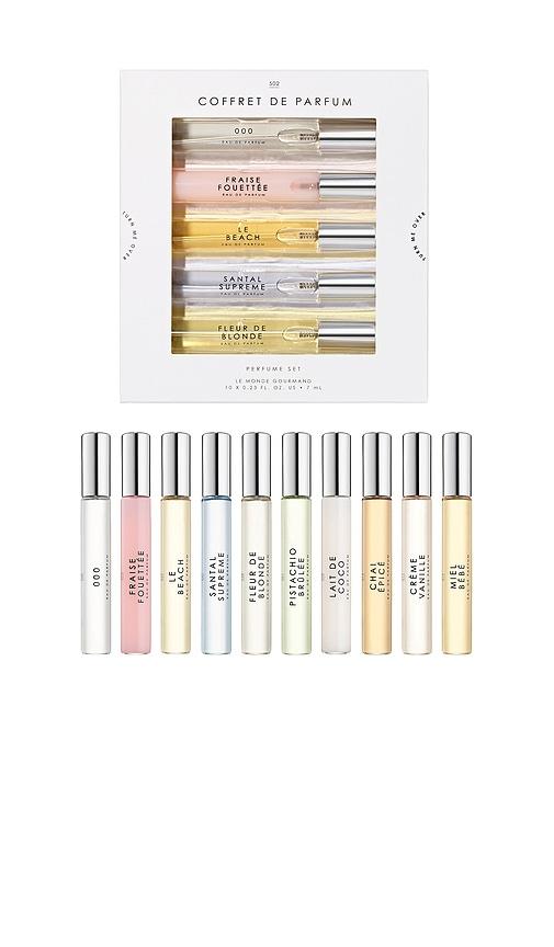 Le Monde Gourmand Coffret De Parfums Set 10 Piece Purse Spray in Beauty by LE MONDE GOURMAND