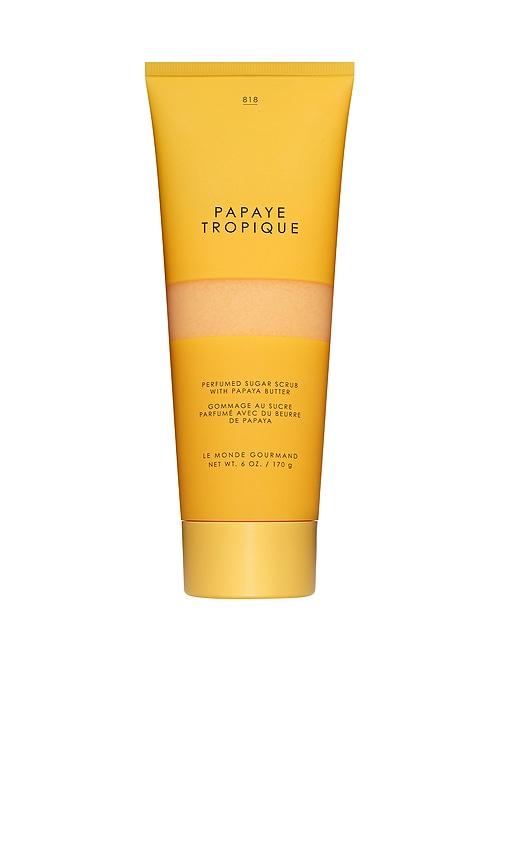 Le Monde Gourmand Papaye Tropique Perfumed Sugar Scrub in Beauty by LE MONDE GOURMAND