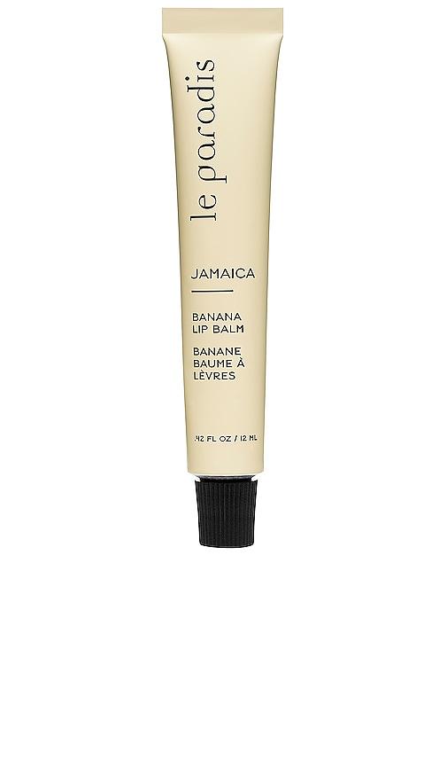 Le Paradis Jamaica Lip Balm in Banana in White by LE PARADIS