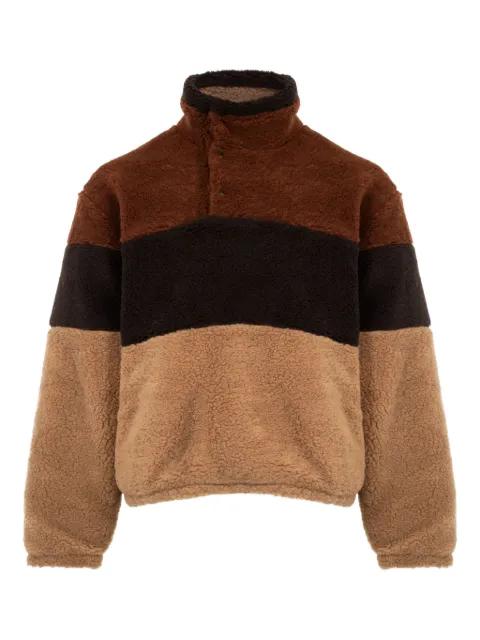 sherpa teddy sweatshirt by LE PERE