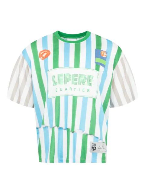 x Antonio Carrau LPFC mesh T-shirt by LE PERE