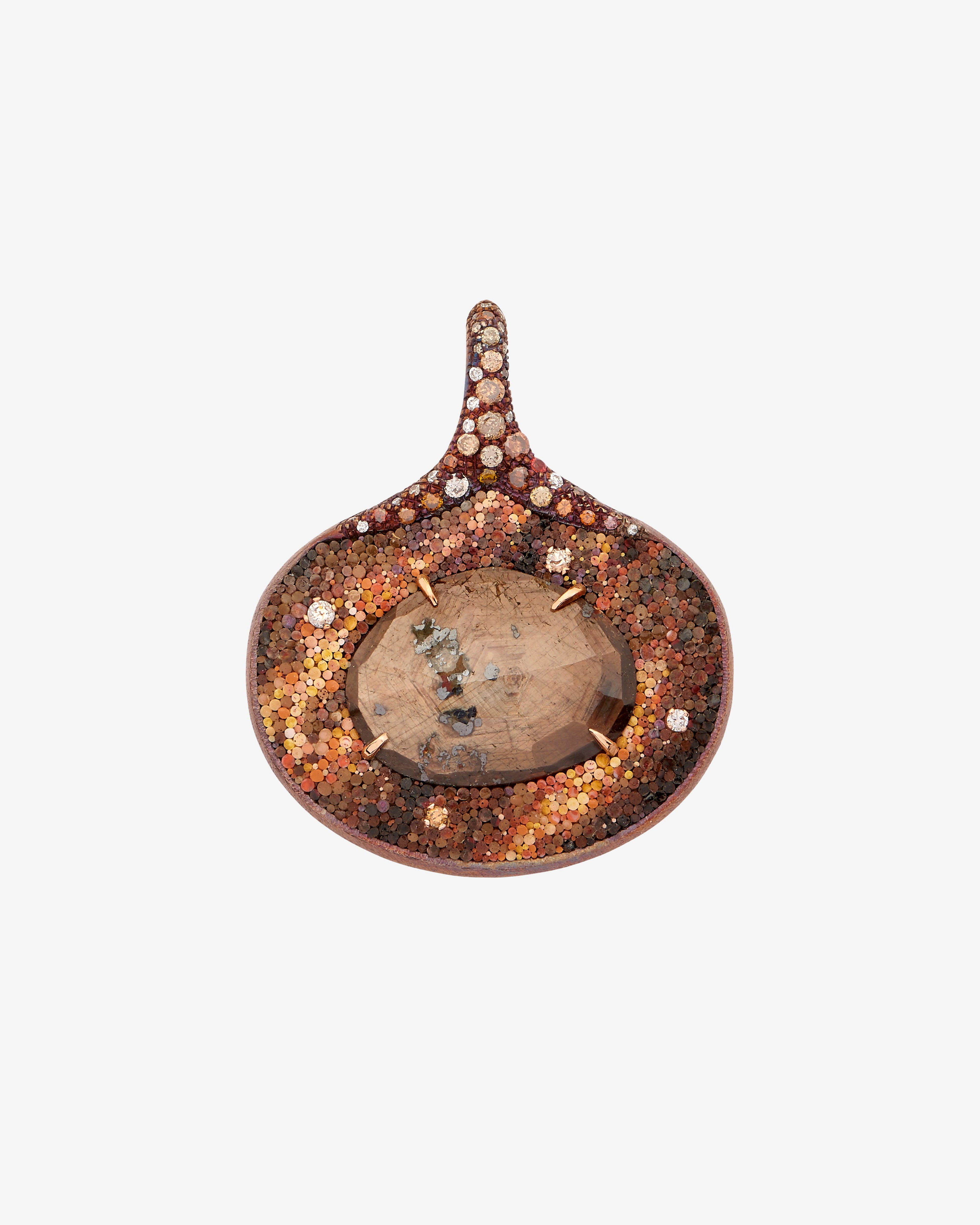 Le Sibille - Women's Ganimede Pendant - (Titanium) by LE SIBILLE