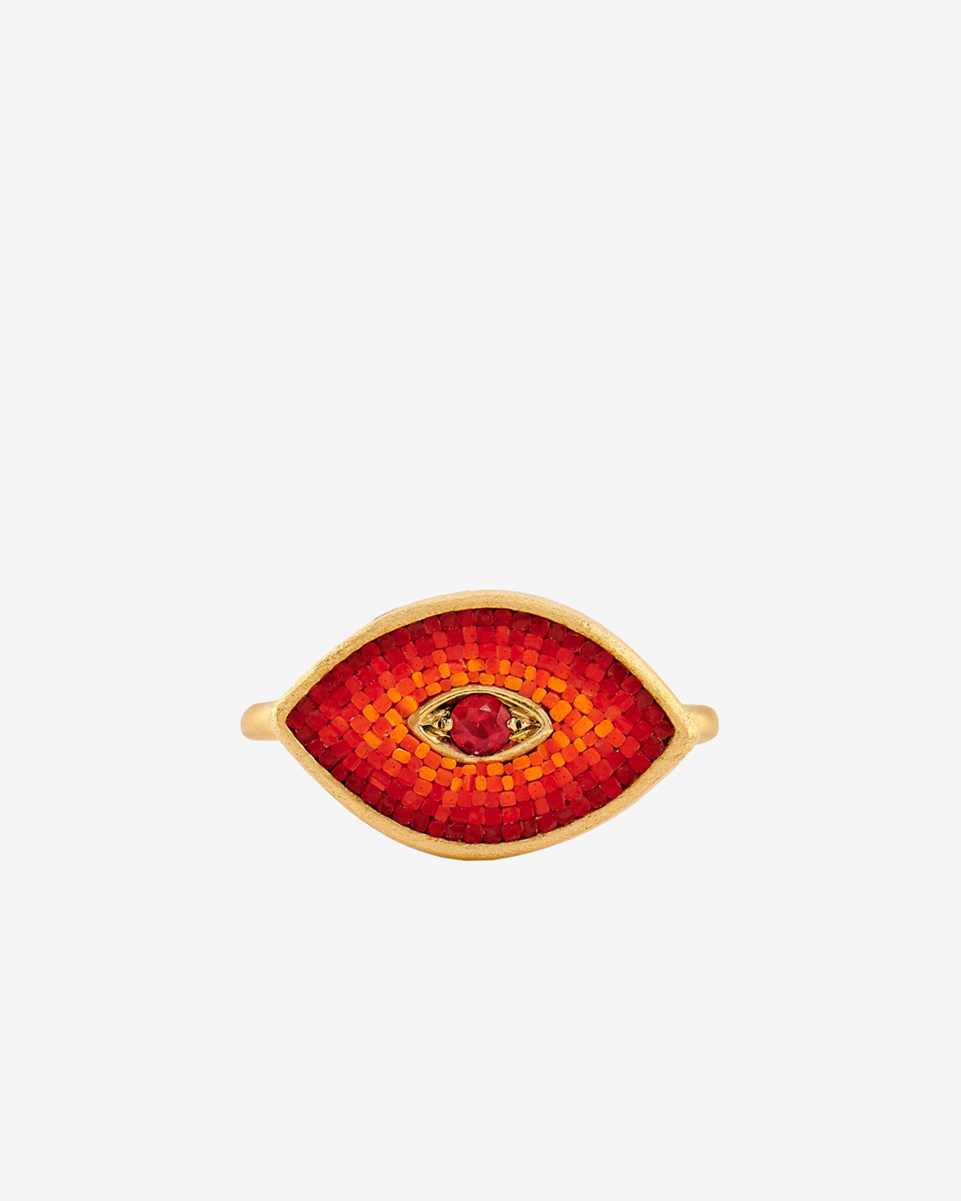 Le Sibille - Women's Pixel Ring - (Yellow Gold) by LE SIBILLE