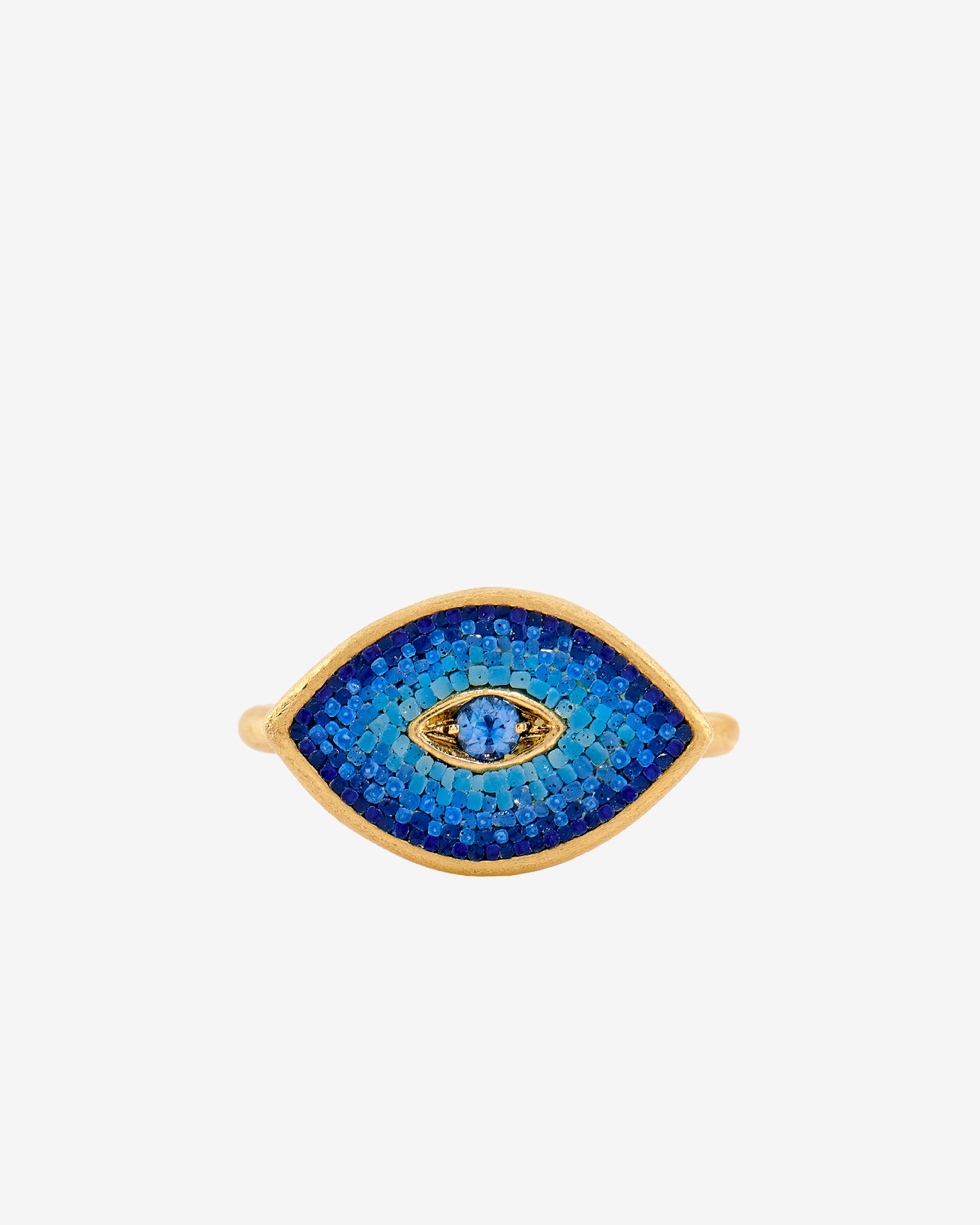 Le Sibille - Women's Pixel Ring - (Yellow Gold) by LE SIBILLE