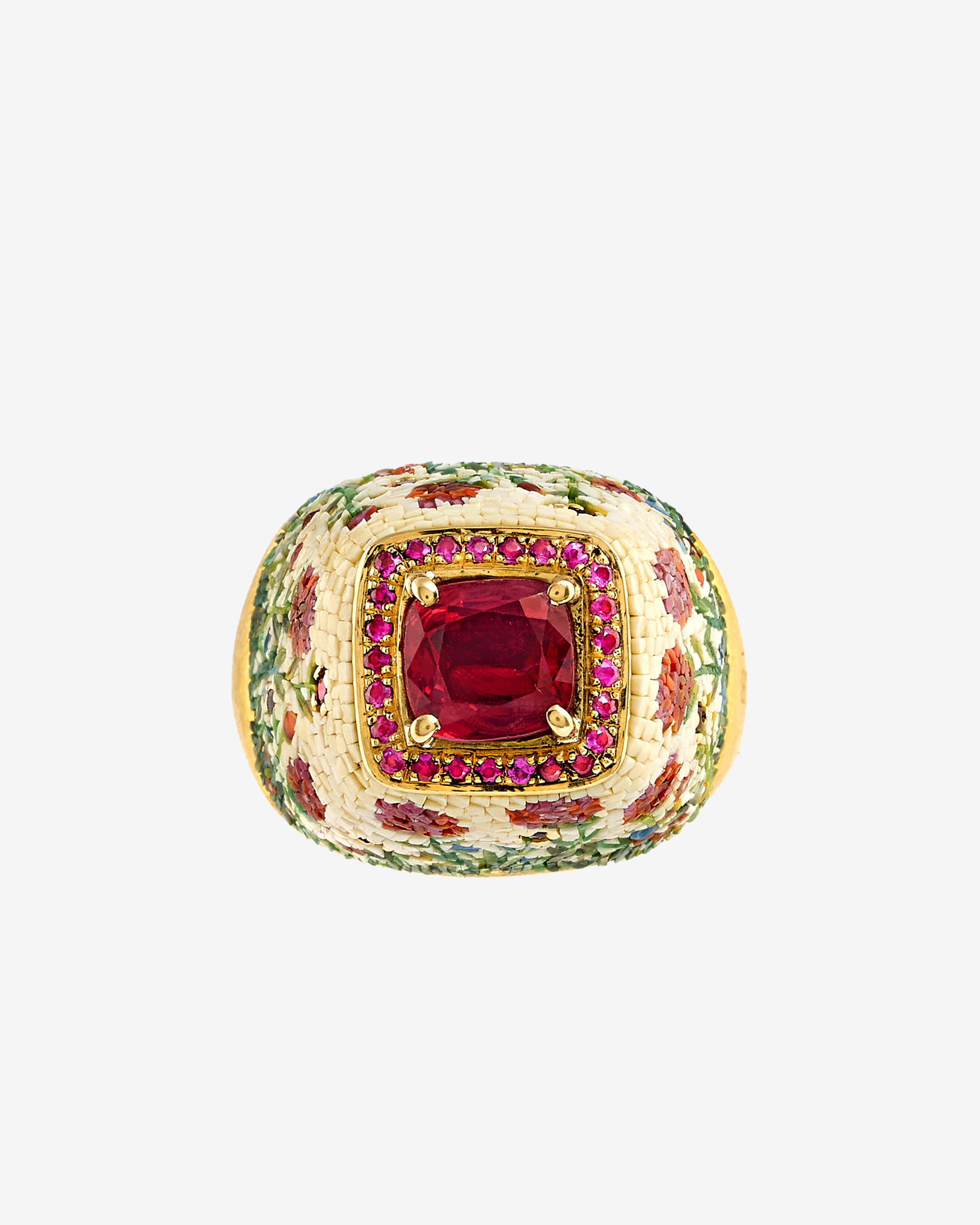 Le Sibille - Women's Wildflower Ring - (Yellow Gold) by LE SIBILLE
