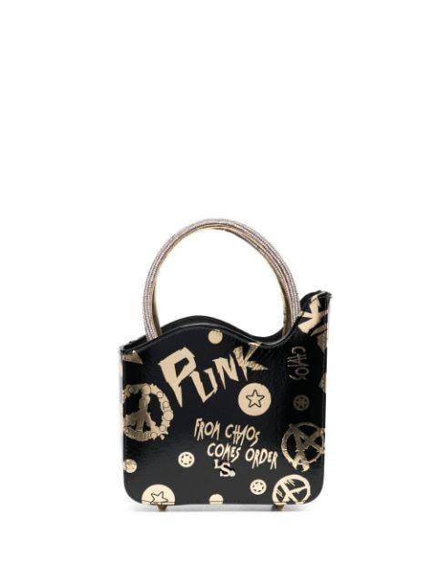 Ivy graphic-print mini bag by LE SILLA