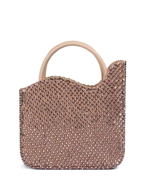 Ivy rhinestone-embellishment tote bag by LE SILLA