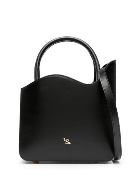 medium Ivy logo-plaque leather tote bag by LE SILLA