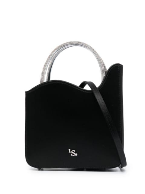 micro Ivy satin bag by LE SILLA