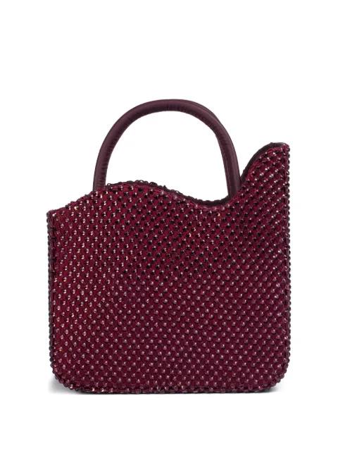 small Ivy beaded tote bag by LE SILLA