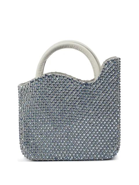 small Ivy crystal-embellished tote bag by LE SILLA