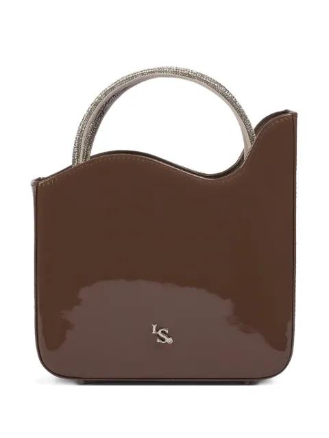 small Ivy crystal-embellished wave tote bag by LE SILLA
