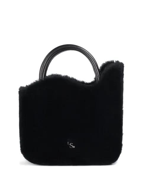 small Ivy shearling tote bag by LE SILLA