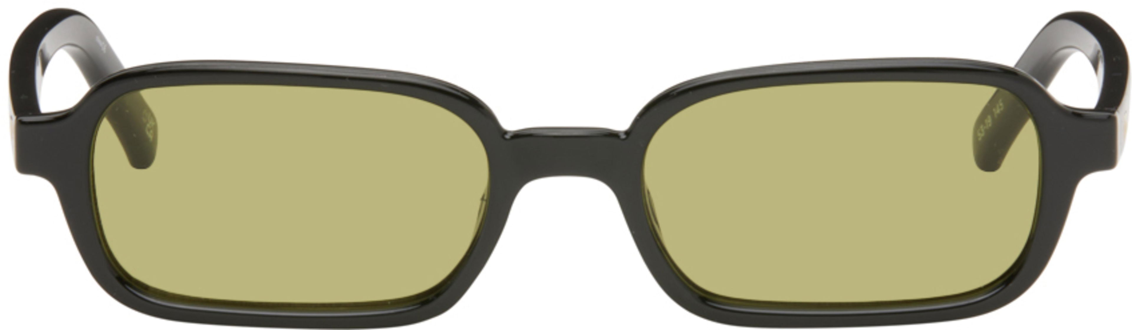 Black Pilferer Sunglasses by LE SPECS
