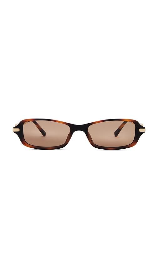 Le Specs Bamboozler Sunglasses in Brown by LE SPECS