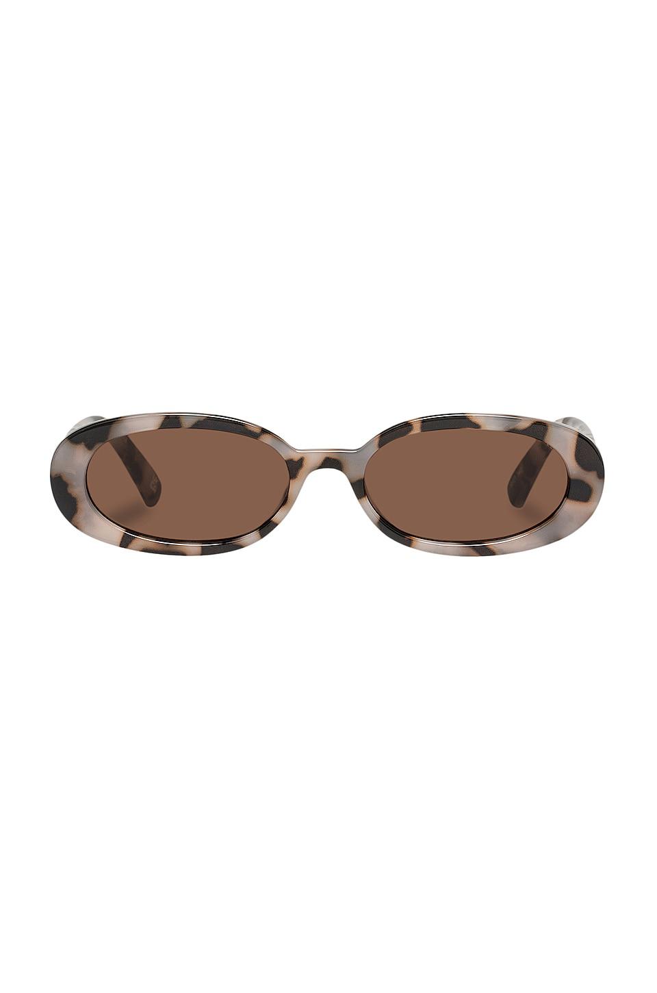 Le Specs Outta Love in Brown by LE SPECS