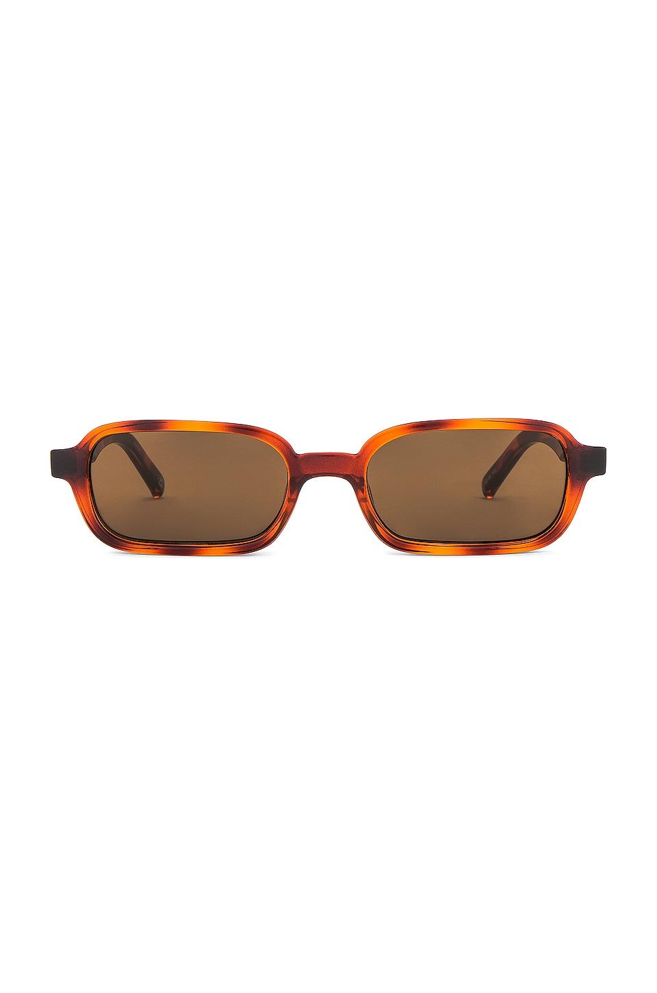 Le Specs Pilferer in Brown by LE SPECS