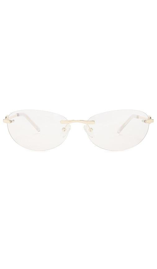 Le Specs Slinky Sunglasses in Metallic Gold by LE SPECS