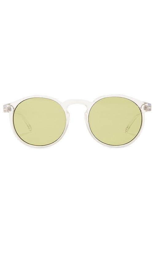 Le Specs Teen Spirit Deux Sunglasses in Light Grey by LE SPECS Le Specs Teen Spirit Deux Sunglasses in Light Grey by LE SPECS