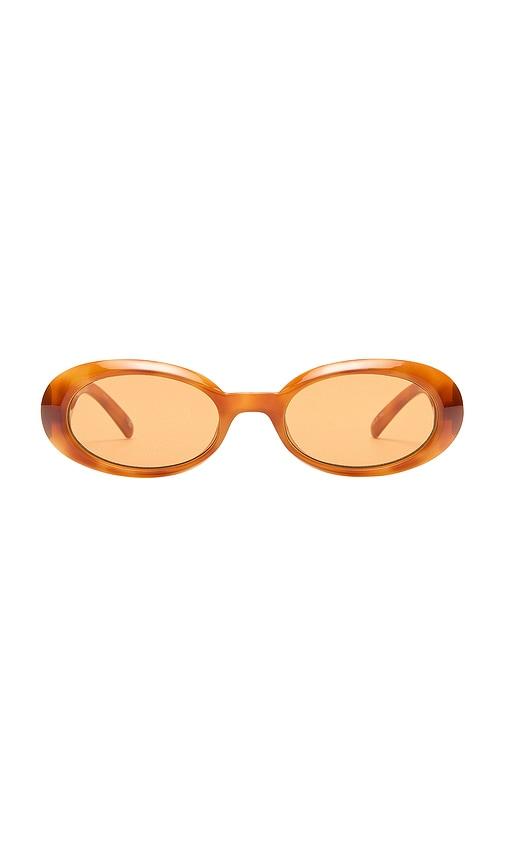 Le Specs Work It! Sunglasses in Orange by LE SPECS