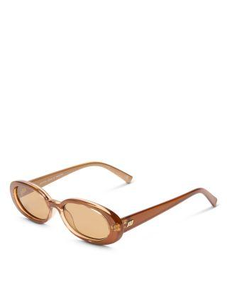 Outta Love Oval Sunglasses by LE SPECS