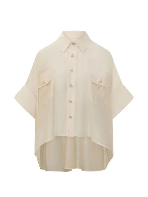 chest pocket shirt by LE SULLY STUDIO