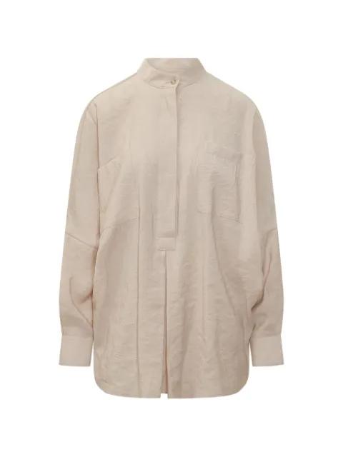 long-sleeve blouse by LE SULLY STUDIO