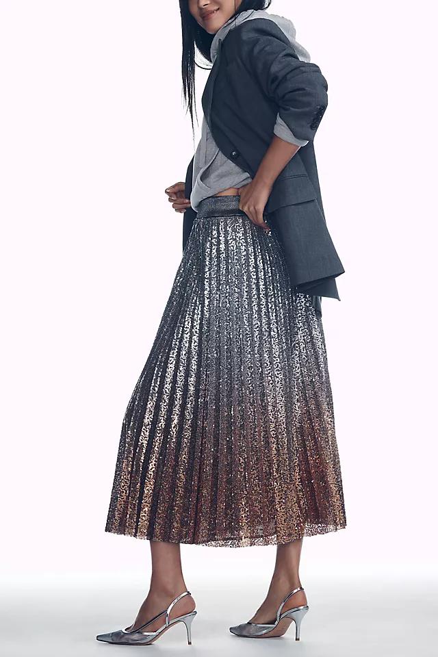 Le Superbe Belinda Plissé Midi Skirt by LE SUPERBE