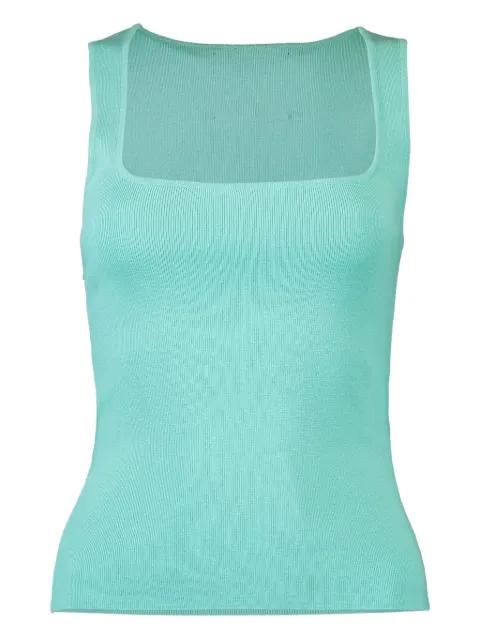 square-neck tank top by LE SUPERBE