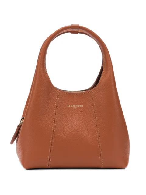 Juliette grained-leather tote bag by LE TANNEUR