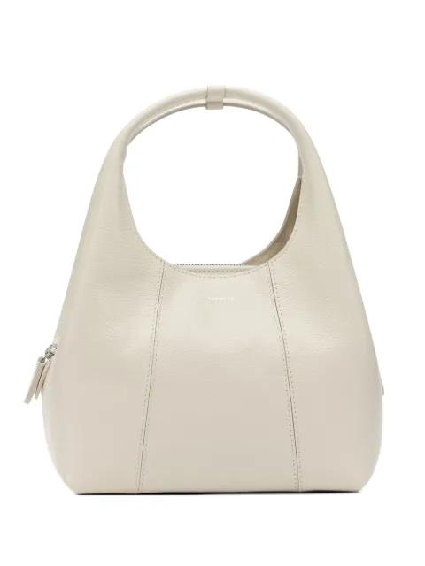 small Juliette grained leather tote bag by LE TANNEUR