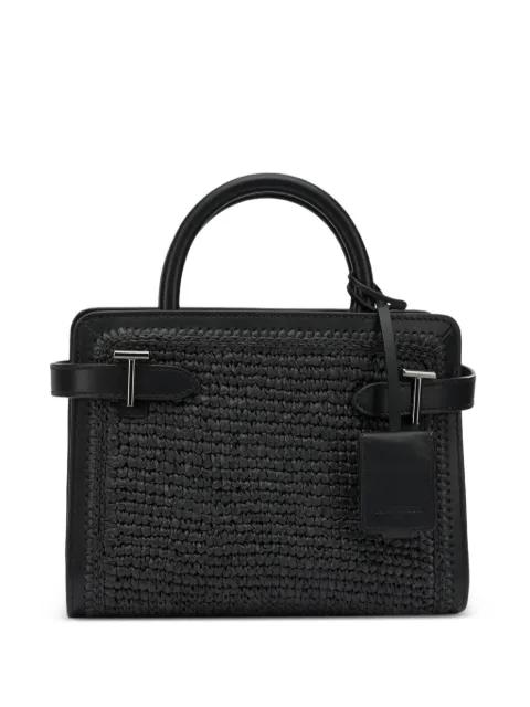 top-handle tote bag by LE TANNEUR