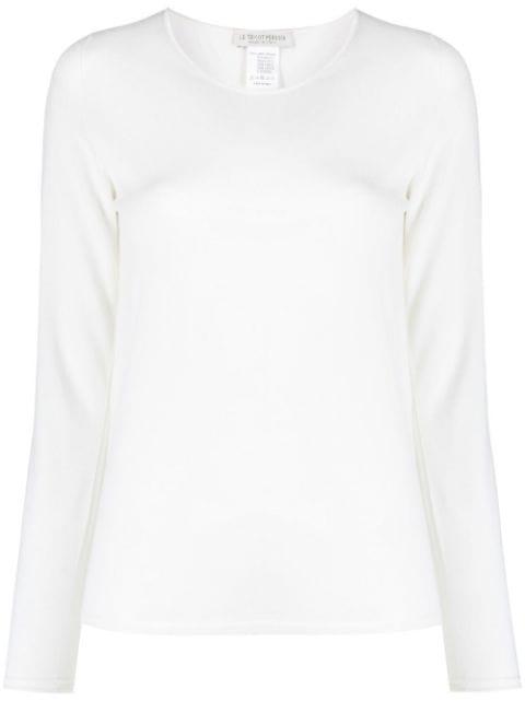 crew-neck wool sweater by LE TRICOT PERUGIA