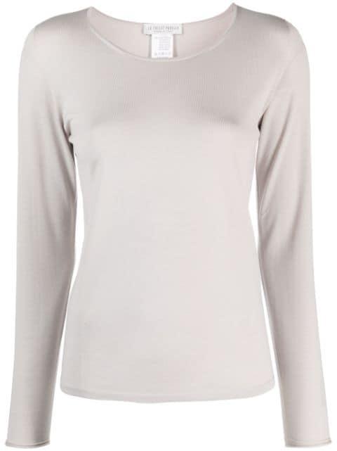 crew-neck wool sweater by LE TRICOT PERUGIA