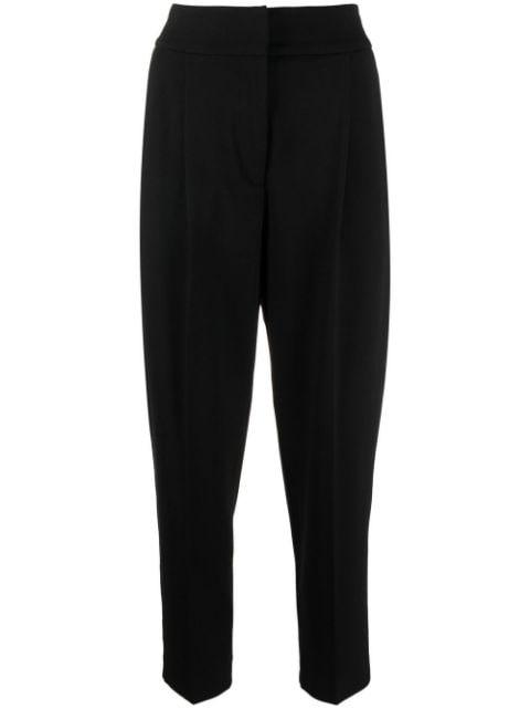 cropped tapered trousers by LE TRICOT PERUGIA