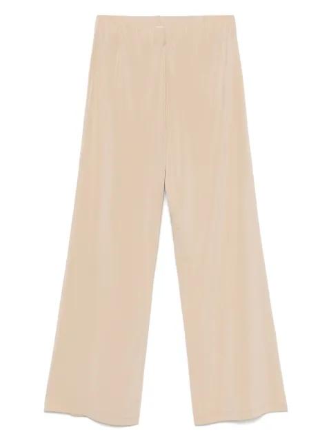 elasticated-waistband trousers by LE TRICOT PERUGIA