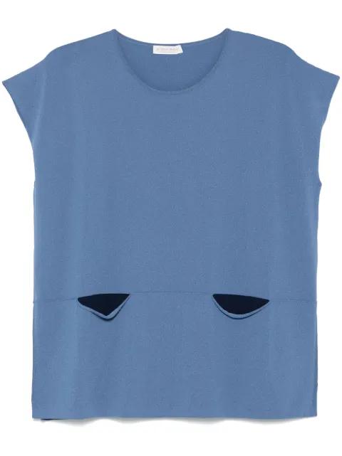 short-sleeve top by LE TRICOT PERUGIA